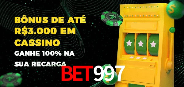 Bet997 melhor bônus de depósito